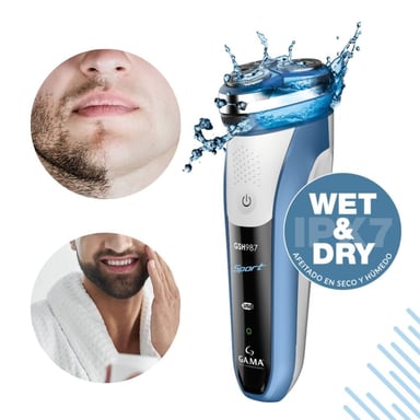 AFEITADOR GAMA GSH987 INALANBRICA AQUATOUCH - 4