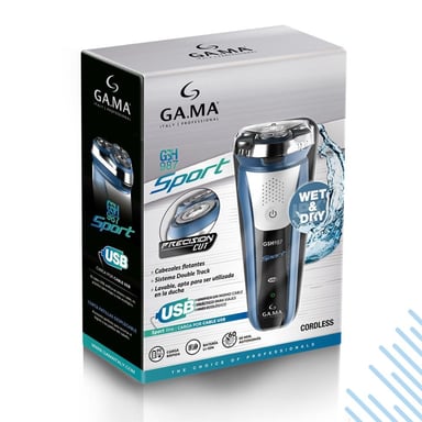 AFEITADOR GAMA GSH987 INALANBRICA AQUATOUCH - 5