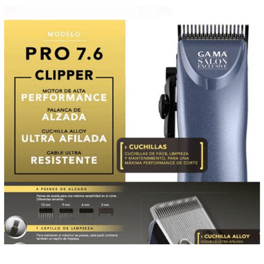 MAQUINA GAMA PRO 7.6 SALON EXCLUSIVE GPRO7.6 - 6