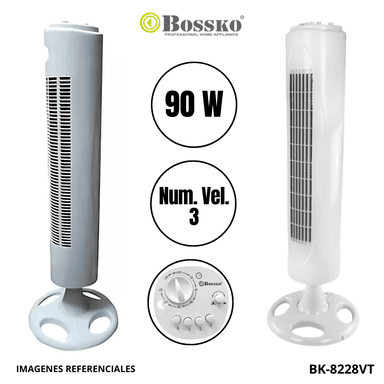 VENTILADOR DE TORRE BOSSKO BK-8228VT - 2