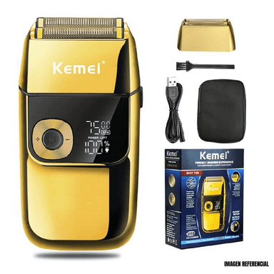 SHAVER KEMEI DIGITAL C/PATILLERO 2 EN 1 KM2028 - 5