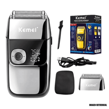 SHAVER KEMEI DIGITAL C/PATILLERO 2 EN 1 KM2028 - 6