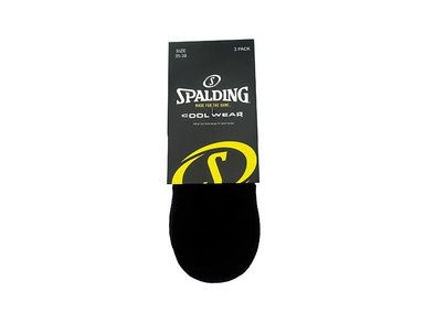 SPALDING CALCETINES INVISIBLES NEGROS 40-45 TRIPACK - 4