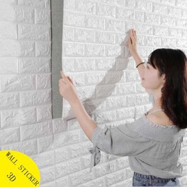 ADHESIVOS PARA PARED 3D LADRILLOS PANELES 10PCS PEGATINA STICKER - 1