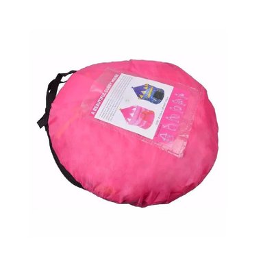 CARPA CASTILLO INFANTIL NIÑA ROSADO - 3