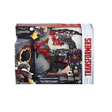 FIGURA TRANSFORMERS DRAGONSTORM MEGA TURBO ROBOT DRAGÓN HASBRO – MULTICOLOR - 5