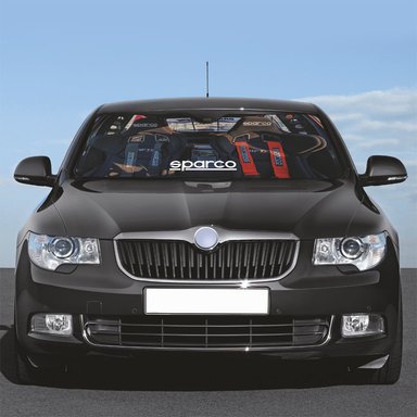 TAPASOL DE AUTO SPARCO 140X70CM SPC1717L - 2