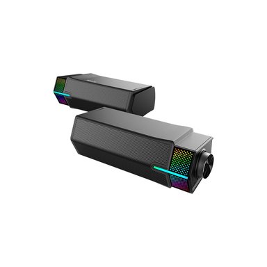 PARLANTES GAMER XTRIKE ME SK-604 USB BLUETOOTH PC SOUNDBAR RGB - 3