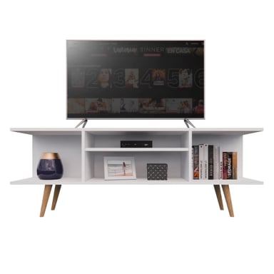 MESA DE TV MONTENEGRO 55' MOVENDA BLANCO - 3