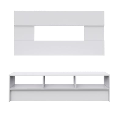 CENTRO DE ENTRETENIMIENTO MOVENDA MUEBLES VISTA ALEGRE 65' MOVENDA BLANCO - 3