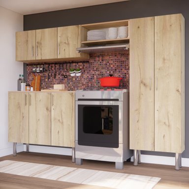MUEBLE DE COCINA VALERIA 230CM MOVENDA DUNA - 2