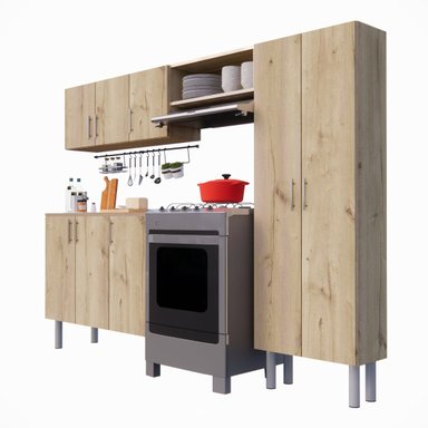 MUEBLE DE COCINA VALERIA 230CM MOVENDA DUNA - 3