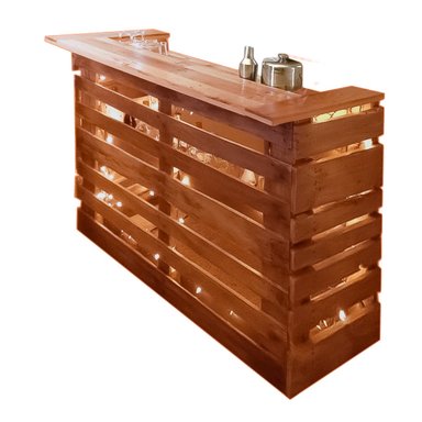 MUEBLE BAR MOVENDA MUEBLES VERONA MADERA - 1