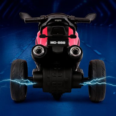 TRIMOTO ELECTRICA PARA NIÑOS MT-888 CON LUCES - 4