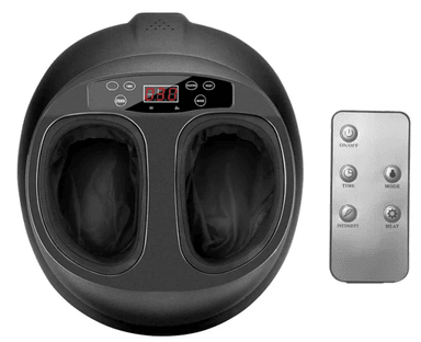 MASAJEADOR DE PIES CON CALEFACCIÓN Y PRESIÓN DE AIRE CONTROL REMOTO + MASAJE COMPLETO - 1