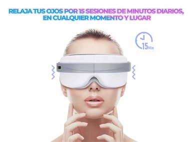 GAFAS RELAJANTES PARA OJOS CON VIBRACIÓN Y BLUETOOTH - 2