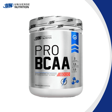 AMINOÁCIDOS UNIVERSE NUTRITION PRO BCAA 6000 500 G MANZANA + SHAKER - 2