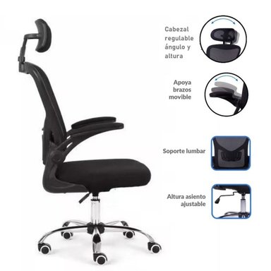 SILLA DE OFICINA GERENCIAL VERTEX PRO - 2