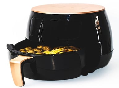 FREIDORA AIRE GENERICO 6 LITROS DIGITAL AIRFRYER SIN ACEITE 2400W EXTRA GRANDE - 2