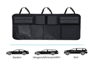 ORGANIZADOR PARA AUTO ASIENTO MALETERA IMPERMEABLE BEIGE - 4