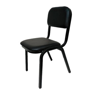 SILLA MUEBLES CRISOSTOMO SHERATON APILABLE NEGRO - 2