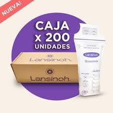 BOLSAS DE ALMACENAMIENTO DE LECHE MATERNA LANSINOH X 200 UNID. - 2