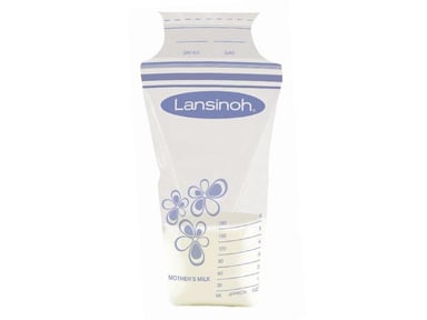 BOLSAS DE ALMACENAMIENTO DE LECHE MATERNA LANSINOH X 25 UNID. - 1