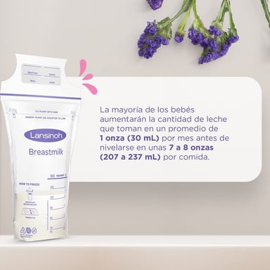 BOLSAS DE ALMACENAMIENTO DE LECHE MATERNA LANSINOH X 25 UNID. - 2