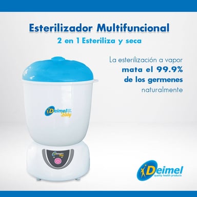 ESTERILIZADOR ELÉCTRICO PARA BIBERONES DEIMEL - 2