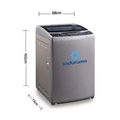 LAVADORA INDURAMA 21KG GRIS LRI-21CRI - 3