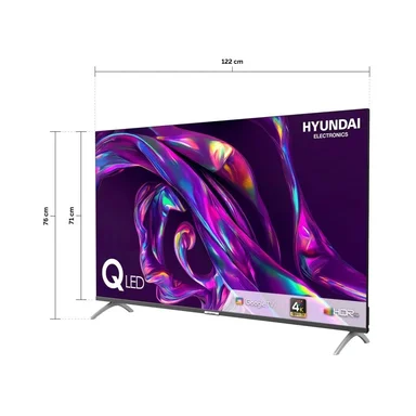 TELEVISOR SMART TV HYUNDAI QLED 55' HYLED5529QG - 3