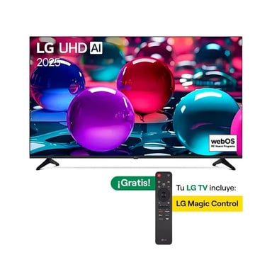 TELEVISOR 55'' LG UHD AI 4K SMART TV 2025 + MAGIC CONTROL 5 - 1