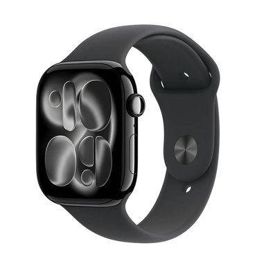 APPLE WATCH SERIES 11 GPS 46MM CORREA DEPORTIVA - JET BLACK - 1