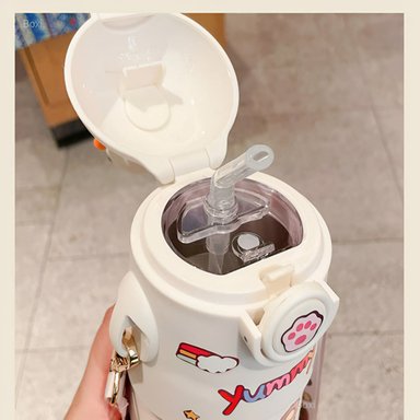 TOMATODO 600ML PORTÁTIL NIÑOS MODELO MEBO OSO 3D - 2