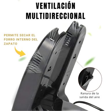 SECADOR DE CALZADO Y BOTA CON TEMPORIZADOR MANUAL - 3