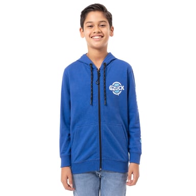 POLERA FRANELA NIÑO GZUCK AZUL AIKHO - 1