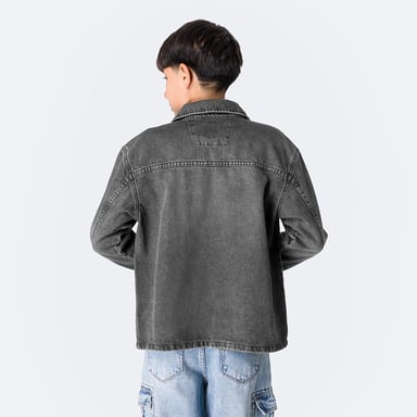 CASACA DENIM STRETCH NIÑO PIONIER WILSONH - 2