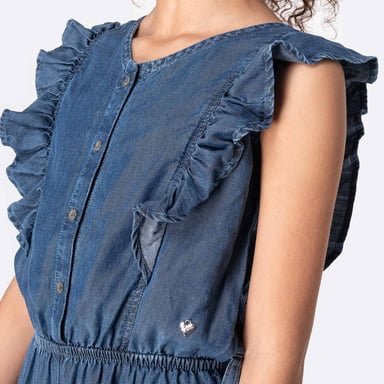 ENTERIZO DENIM NIÑA PIONIER OLINDAA - 3