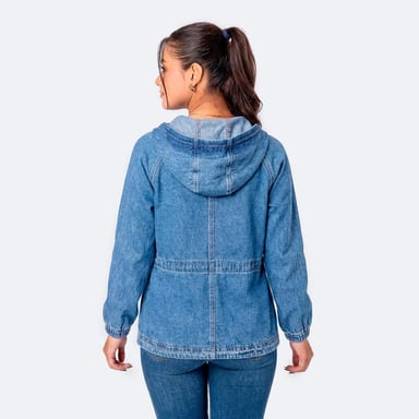 CASACA LOWDER DENIM MUJER - 3