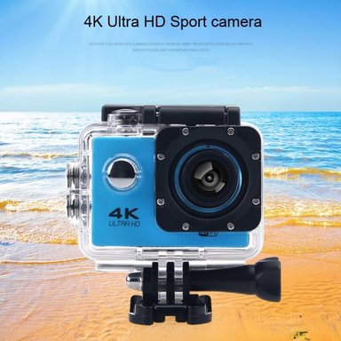 CÁMARA RYAN WIFI 4K UHD 3840 X 2160 VIDEO DEPORTIVA ACUATICO ACCIÓN CELESTE - 2