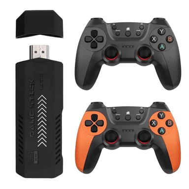 CONSOLA DE JUEGOS X2 ULTRA MULTIPLATAFORMA LED RETRO CON 35000 JUEGOS 2 MANDOS RECARGABLES - 1