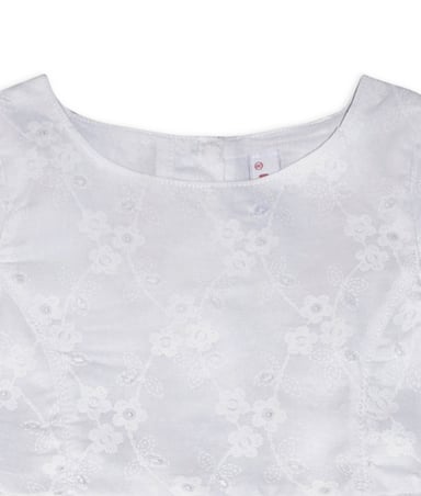 VESTIDO BEBELÚ BLANCO VERANO BEBE NIÑA - 2