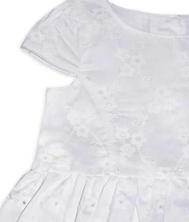 VESTIDO BEBELÚ BLANCO VERANO BEBE NIÑA - 3