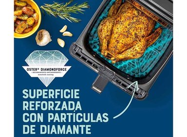 OSTER FREIDORA DE AIRE DIGITAL CON CAPACAIDAD DE 9L DIAMOND FORCE CKSTAF90D - 6