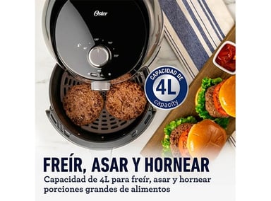 FREIDORA DE AIRE OSTER 4L CKSTAF40MDF NEGRO - 5