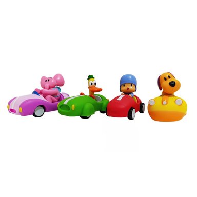 JUGUETE POCOYO SET VEHÍCULOS Y SUS AMIGOS 4PCS - 2