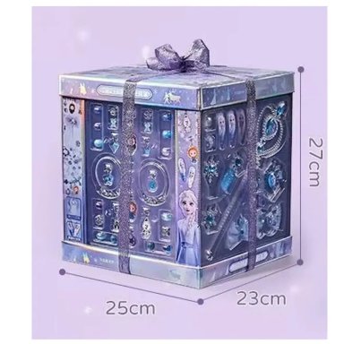 JUGUETE SET DE JOYAS Y CUENTAS DE FROZEN CON VARITA Y CORONA - 2