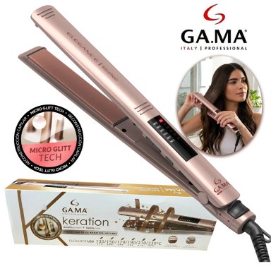 PLANCHA ALISADOR PROFESIONAL ELEGANCE LED KERATION BECHS0000001436 - 1