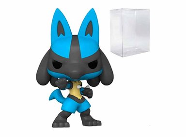 FIGURA FUNKO POKEMON LUCARIO POP! DE VINILO (INCLUYE FUNDA PROTECTORA COMPATIBLE CON CAJA POP BOX) - 2