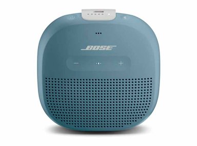 PARLANTE BLUETOOTH BOSE PORTATIL IMPERMEABLE SOUNDLINK MICRO ALTAVOZ PEQUEÑO MICROFONO COLOR AZUL PIEDRA - 1